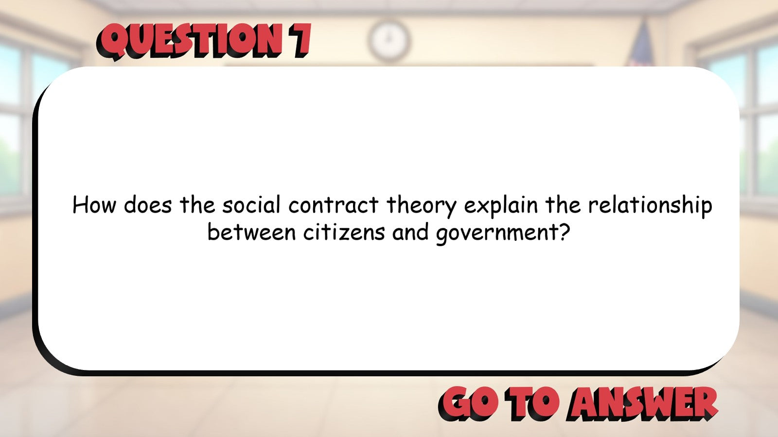 Rights & Responsibilities BIG TERRIBLE GAME - No Prep Civics Review Activity