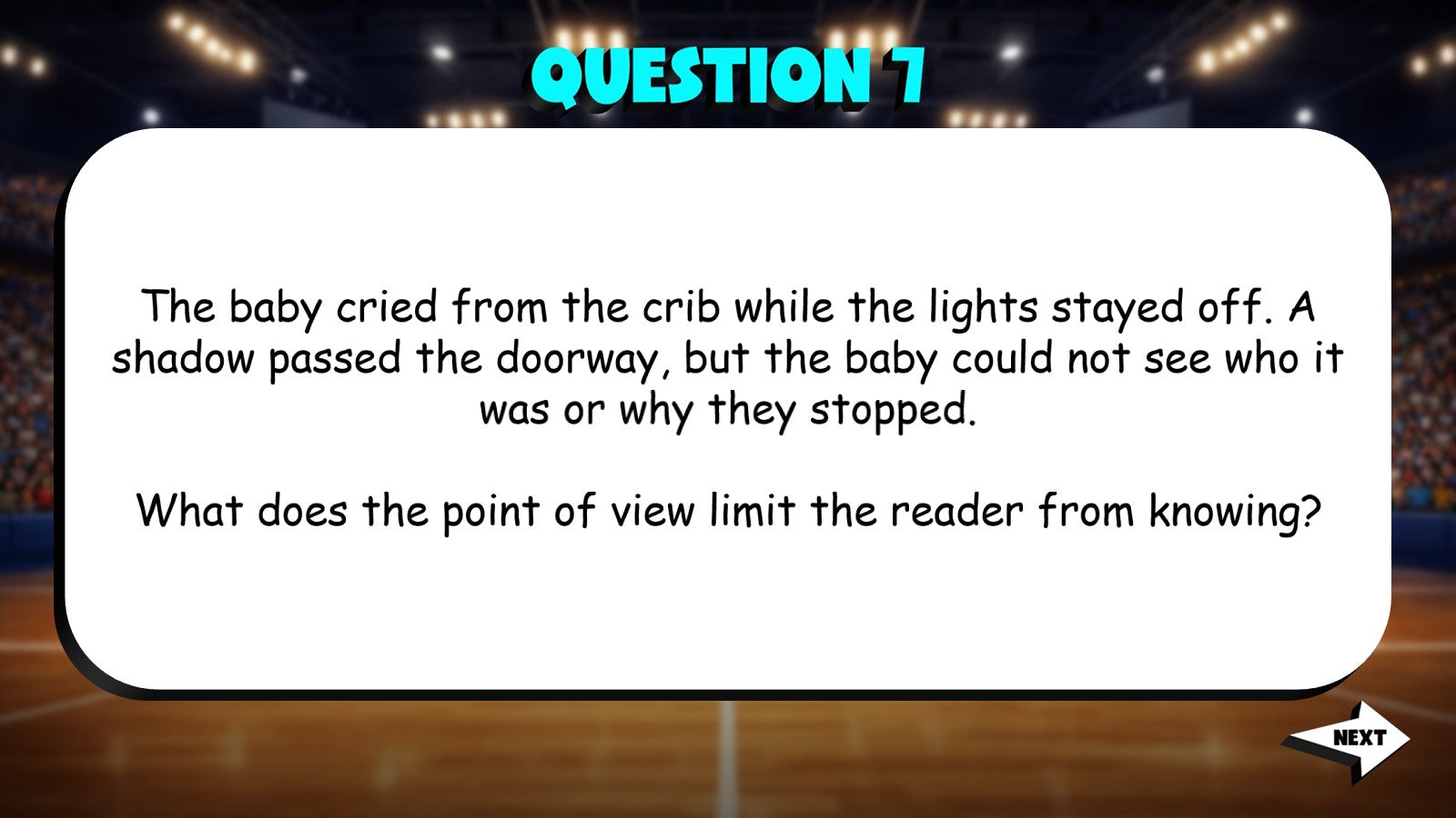 How Point of View Affects Understand TRASHKETBALL ELA Game - No Prep Grade 4