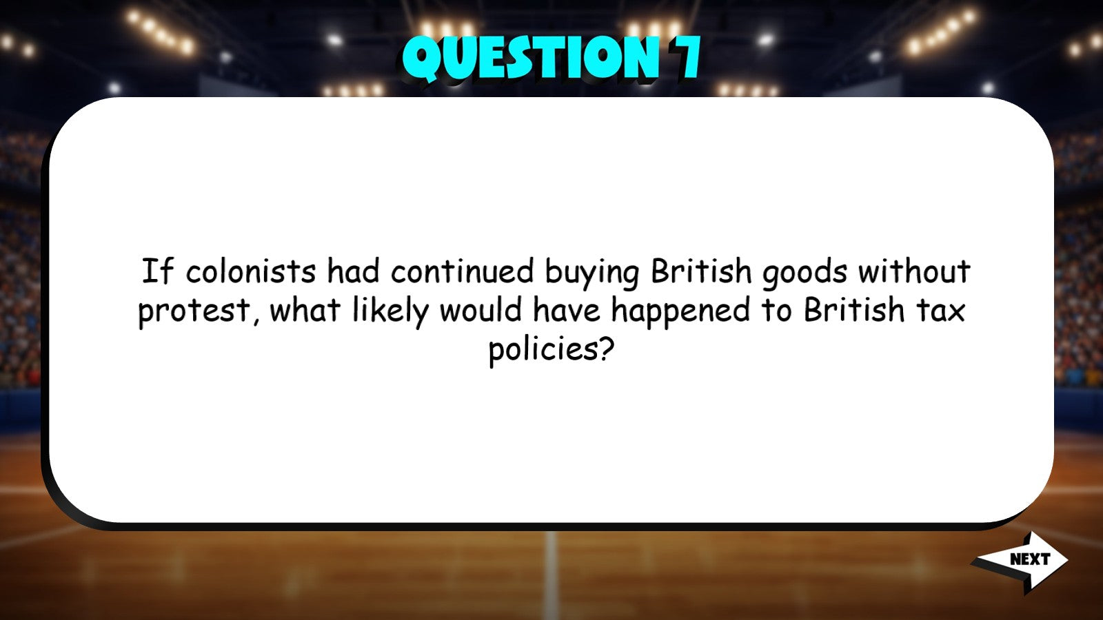 Colonial Protests TRASHKETBALL Socials Game - No Prep Grade 4 Review Activity