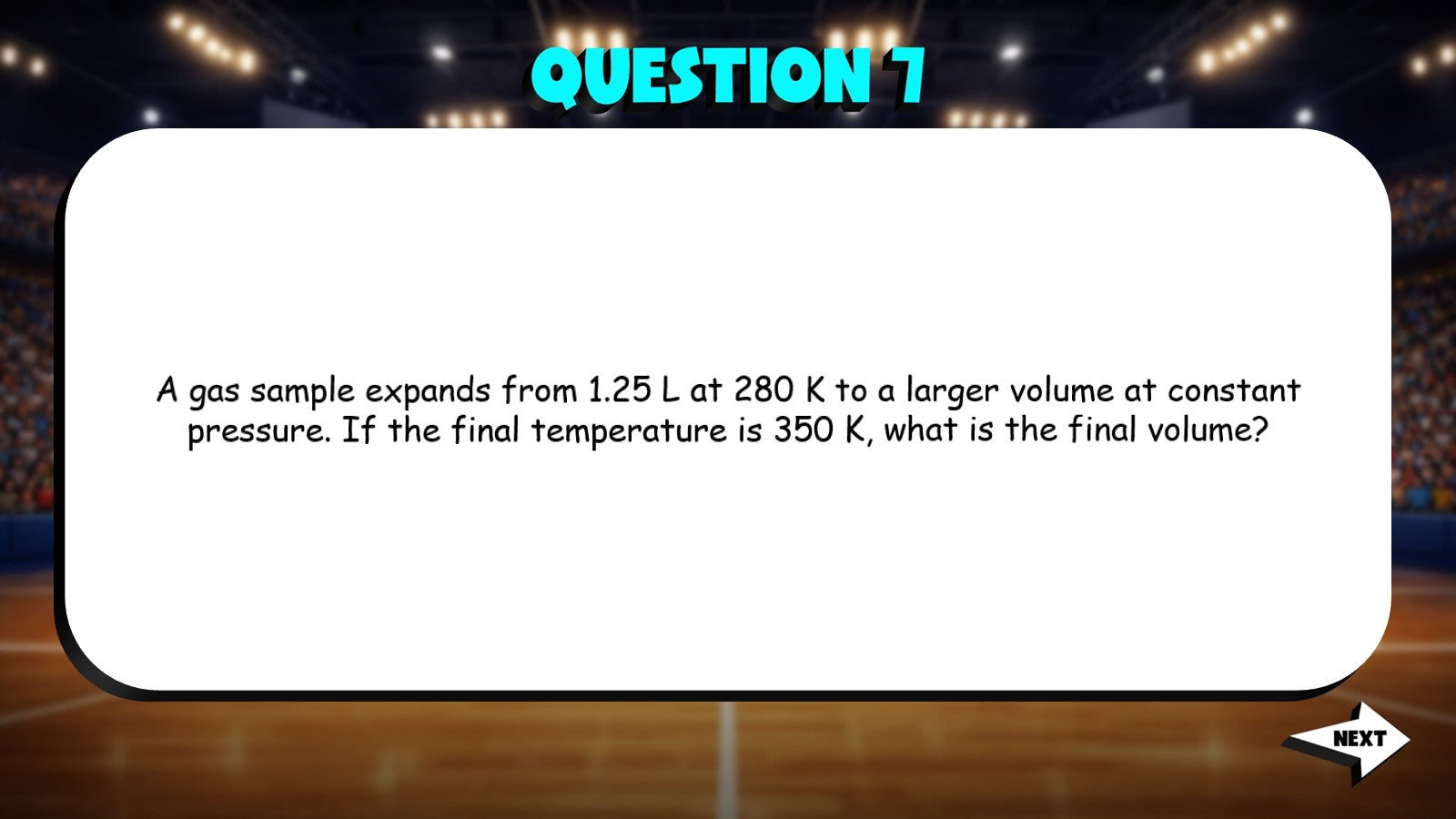 Charles’s Law Calculations TRASHKETBALL Science Game - No Prep Chemistry Review