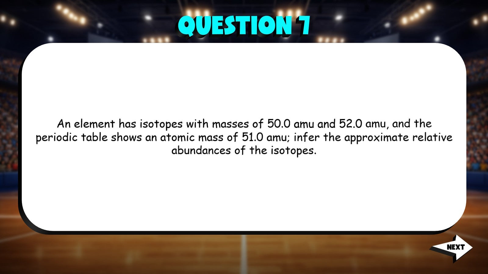 Average Atomic Mass TRASHKETBALL Science Game - No Prep Chemistry Review
