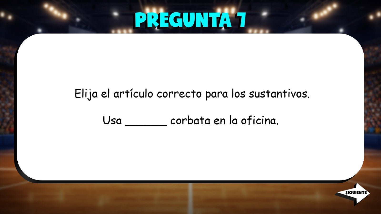 Choose The Article - Personal Style Items TRASHKETBALL Spanish Game - No Prep