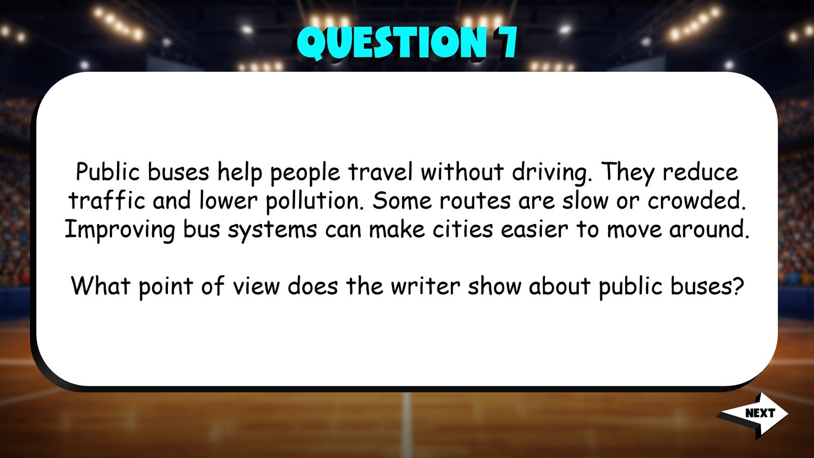 Identify the Author’s Point of View TRASHKETBALL ELA Game - No Prep Grade 4