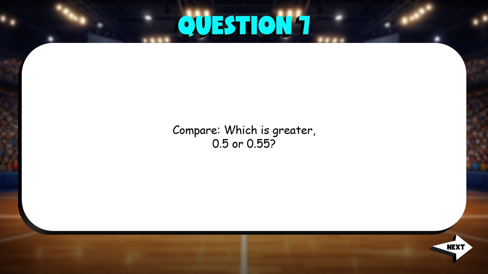 Decimals TRASHKETBALL Math Game - No Prep Grade 4 Review Activity