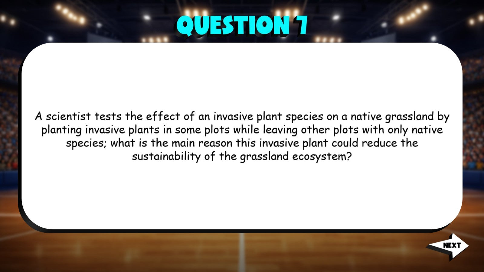 Sustainability TRASHKETBALL Science Game - No Prep Grade 9 Review Activity