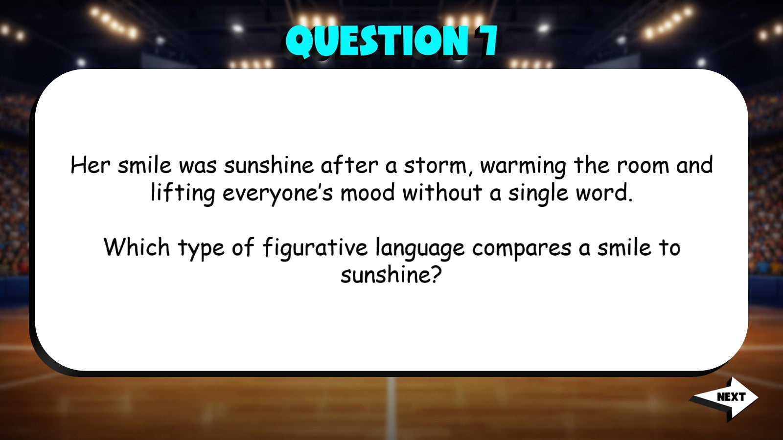Figurative Language, Similes & Metaphors TRASHKETBALL ELA Game - No Prep Grade 4