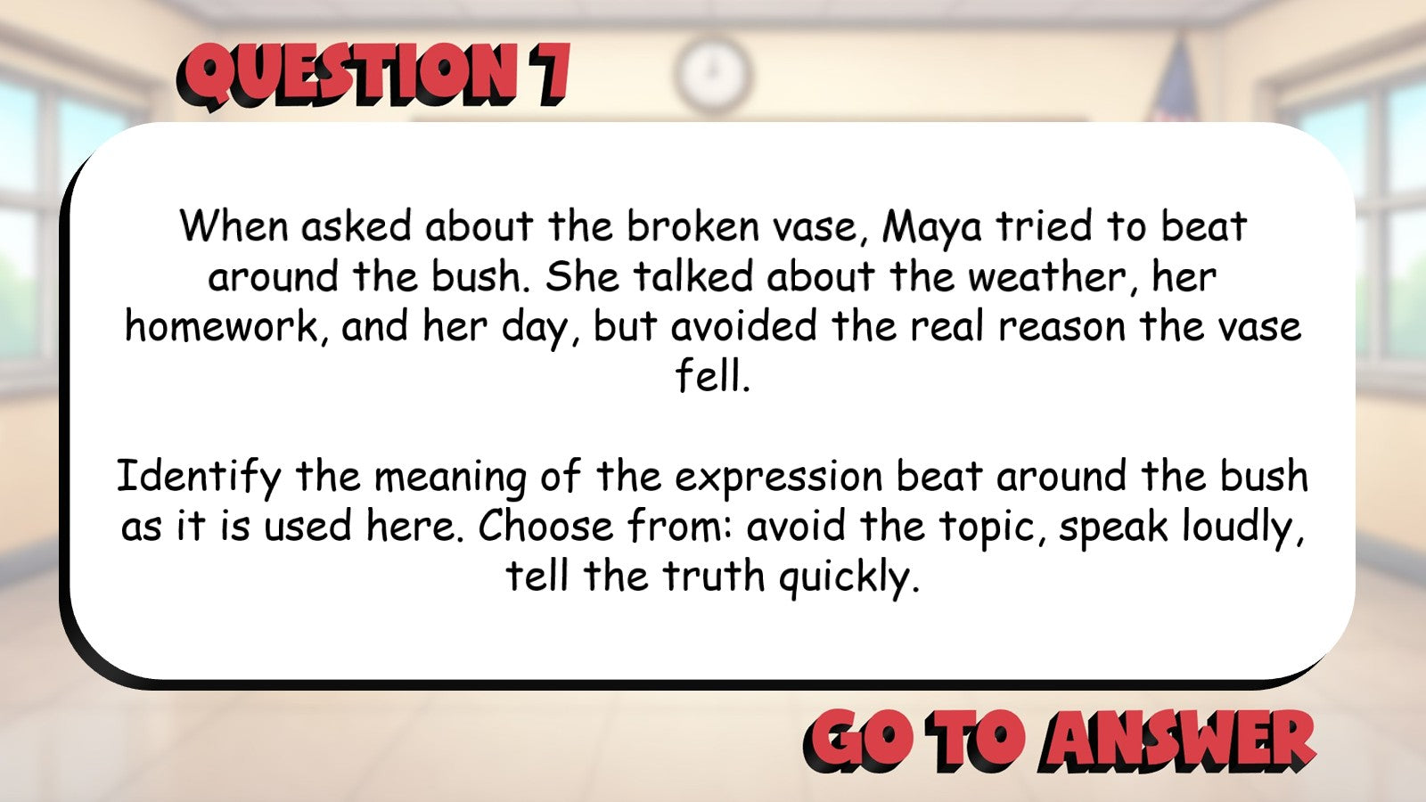Figurative Language & Word Relationships BIG TERRIBLE GAME - Grade 4 ELA Review
