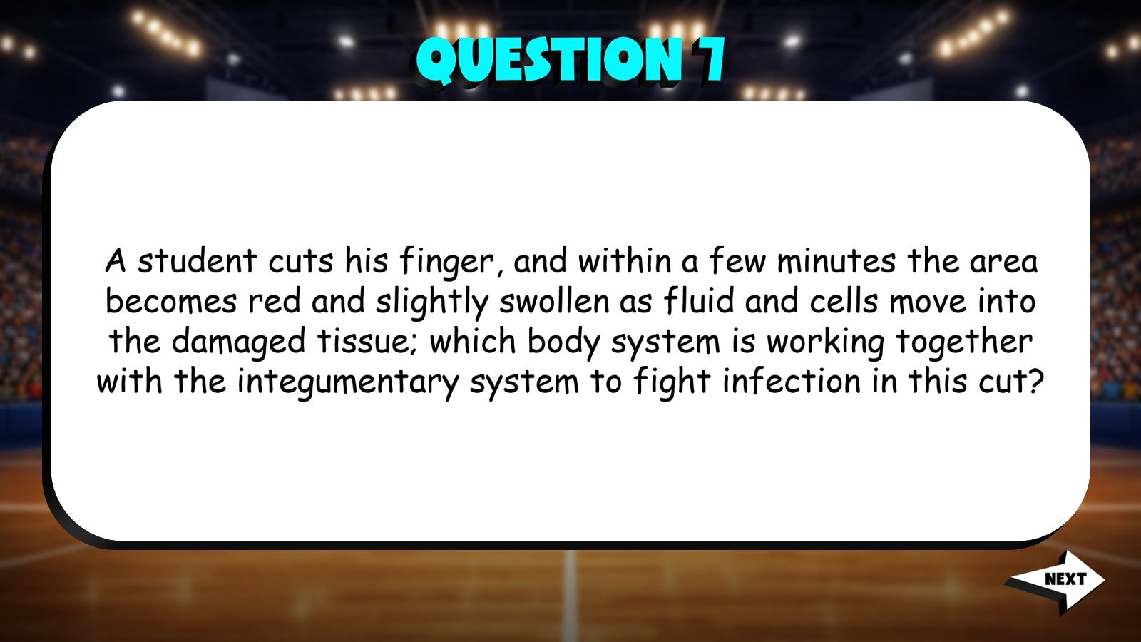 Integumentary System TRASHKETBALL Science Game - No Prep Grade 7 Review Activity