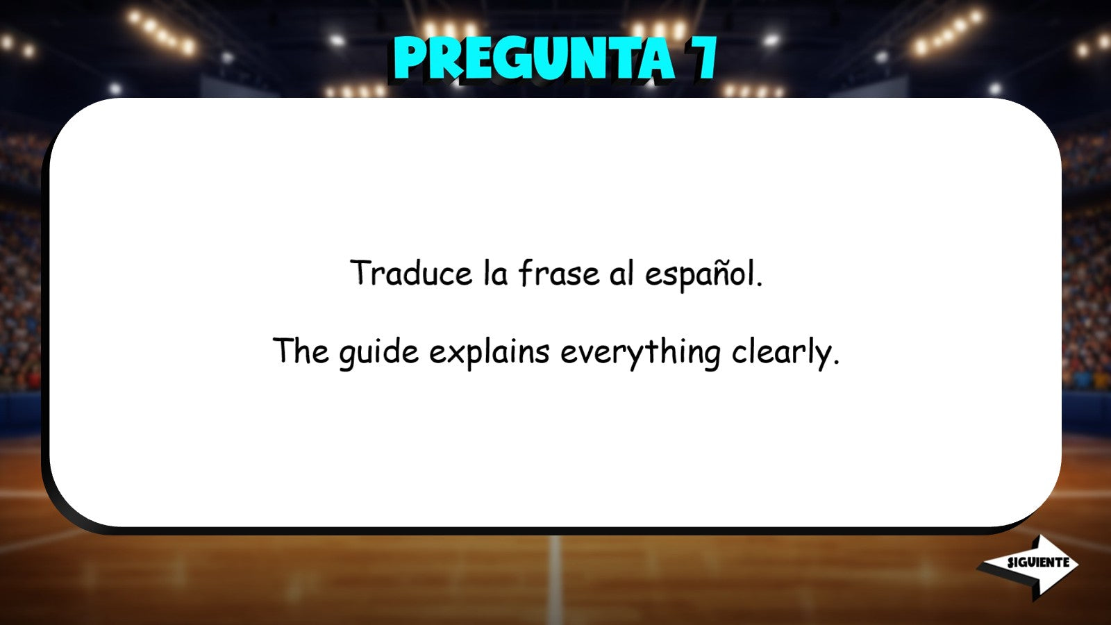 Translate to Spanish - Cultural Experiences TRASHKETBALL Spanish Game - No Prep
