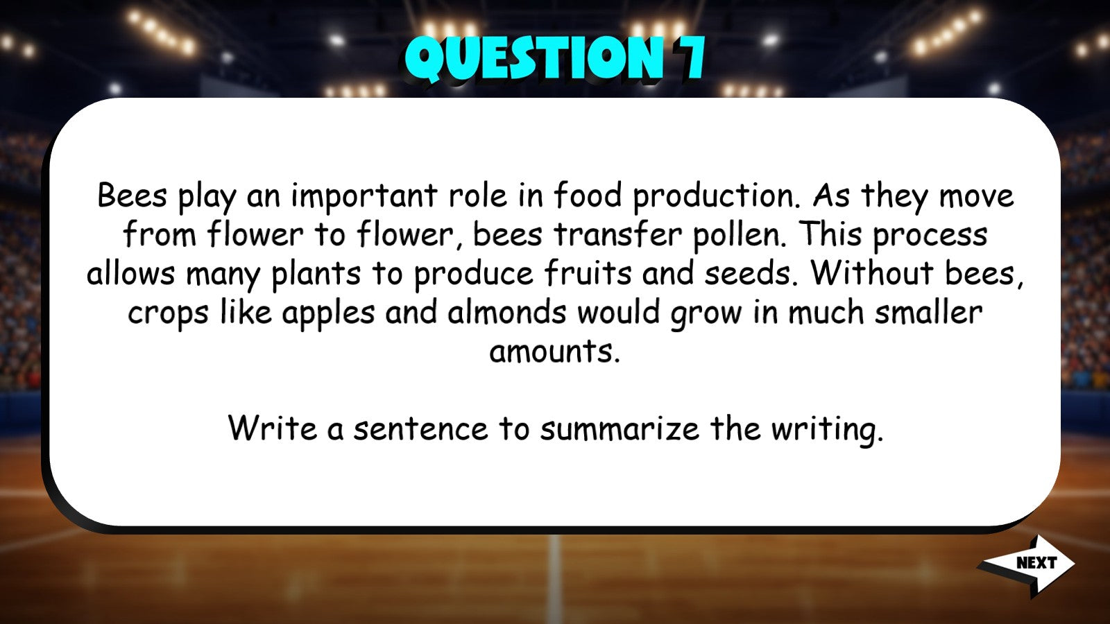 Determine Main Ideas & Summarize TRASHKETBALL ELA Game - No Prep Grade 5 Review