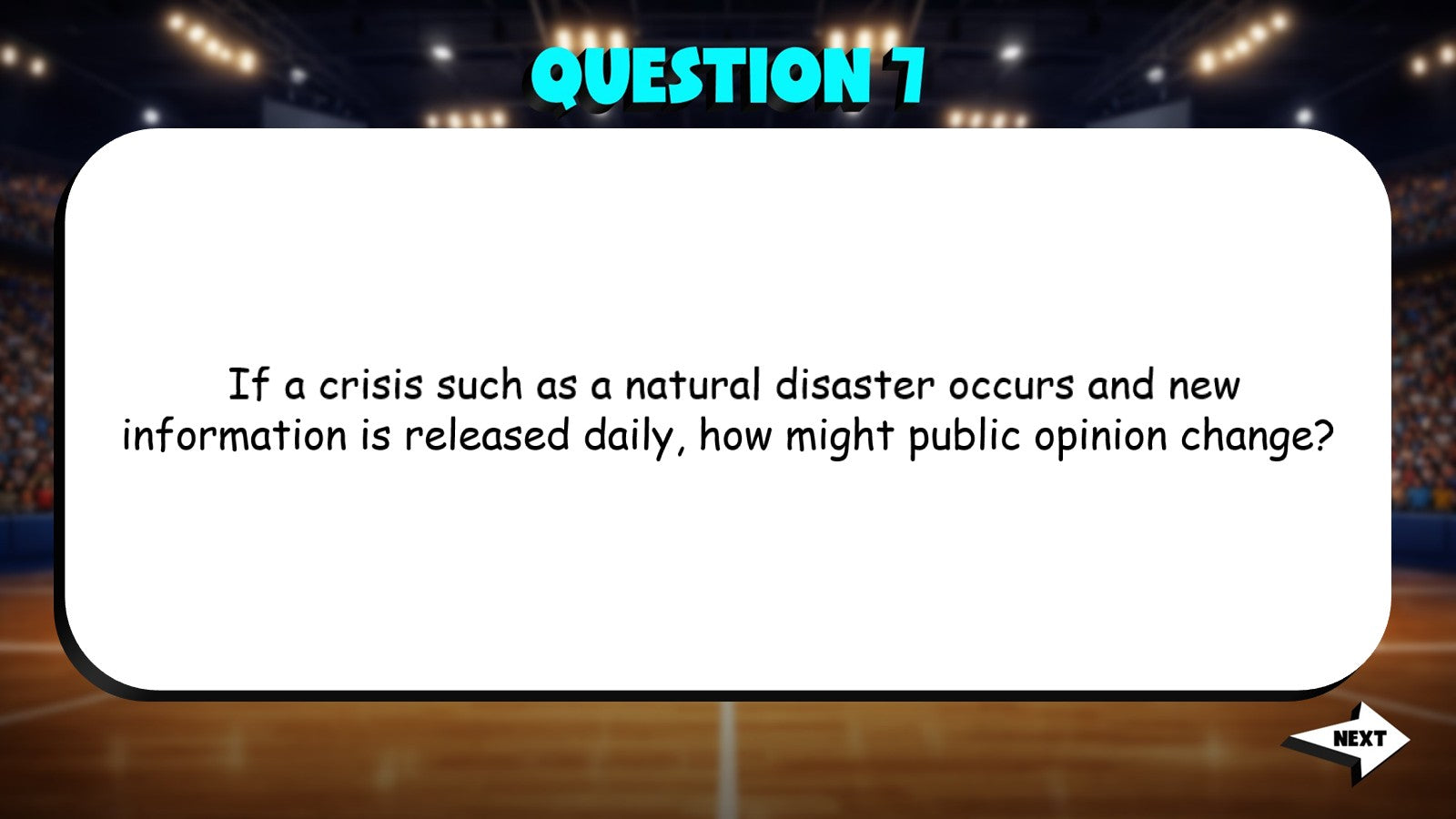 Formation of Public Opinion TRASHKETBALL Civics Game - No Prep Review Activity