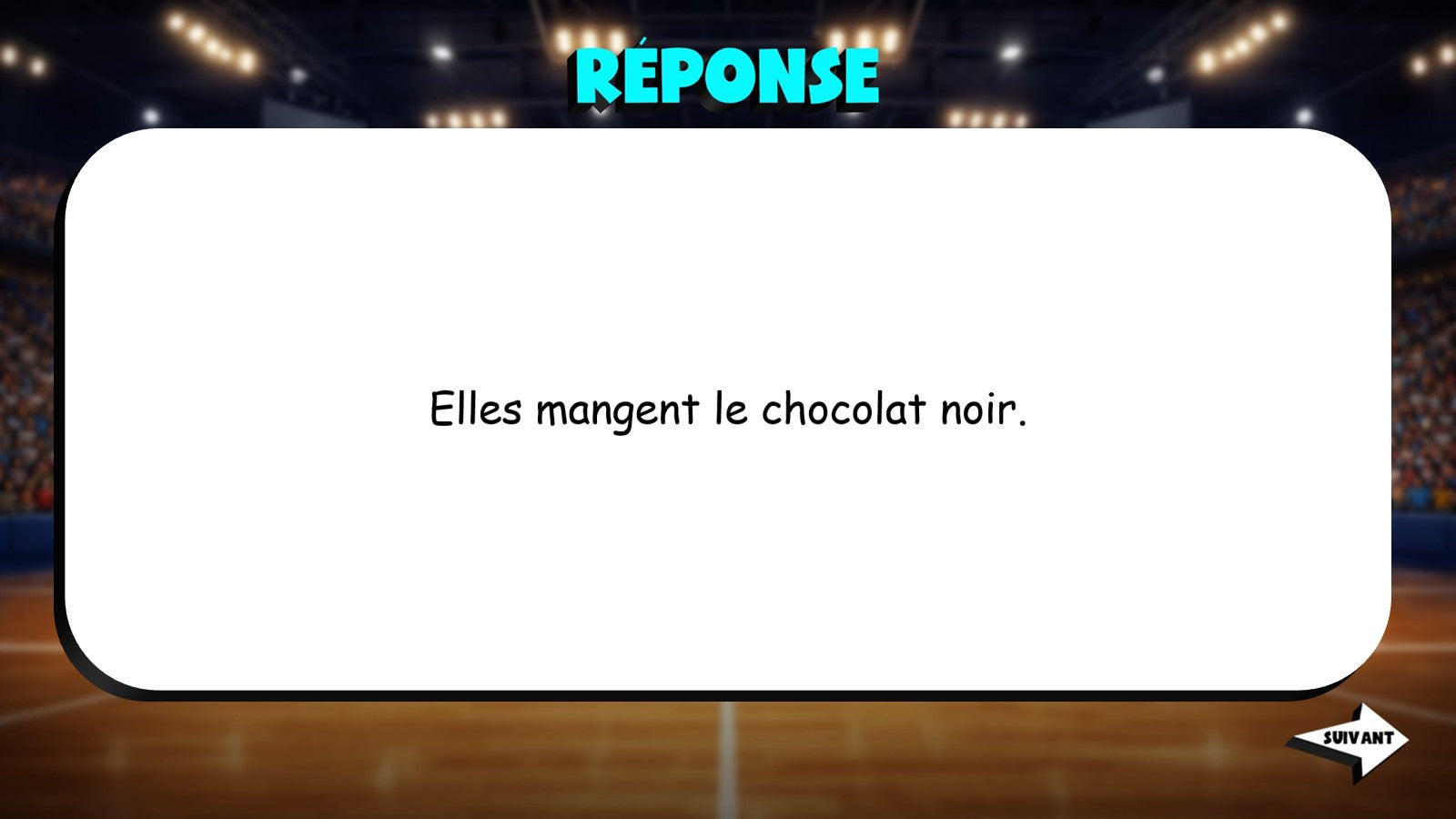 Fill In The Verb - Food Preferences TRASHKETBALL French Game - No Prep Exercise