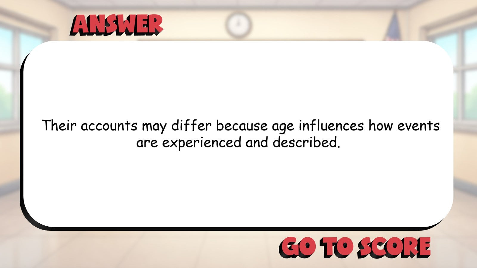 Comparing Perspectives BIG TERRIBLE GAME - No Prep Grade 4 Socials Review
