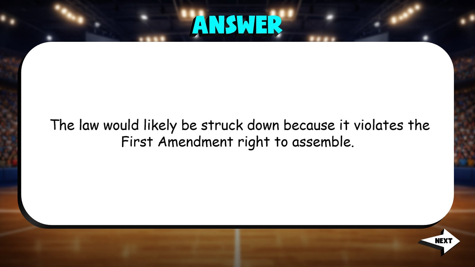 Individual Rights & the Constitution TRASHKETBALL Socials Game - No Prep Grade 5