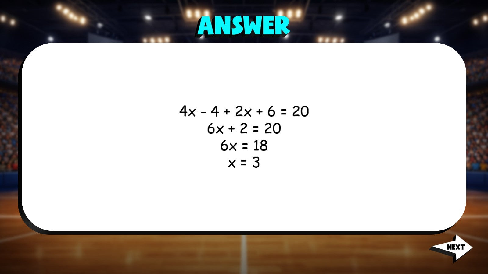 Multi Step Equations with Distribution TRASHKETBALL Math Game - No Prep Grade 7