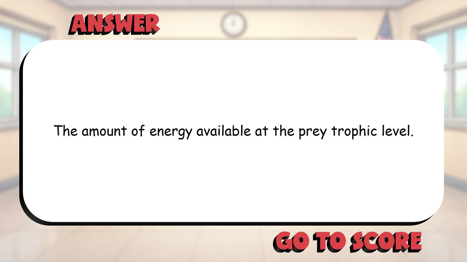Trophic Levels & Energy Loss BIG TERRIBLE GAME - AP Biology Science Review