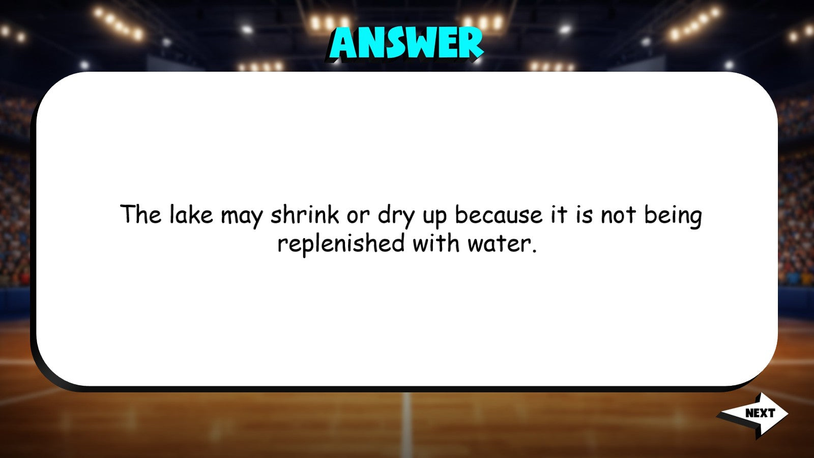 Bodies of Water TRASHKETBALL Socials Game - No Prep Grade 3 Review Activity