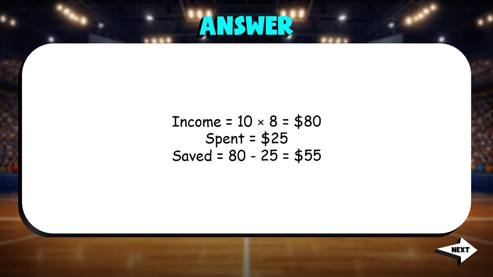 Balancing Budgets TRASHKETBALL Math Game - No Prep Grade 7 Review Activity