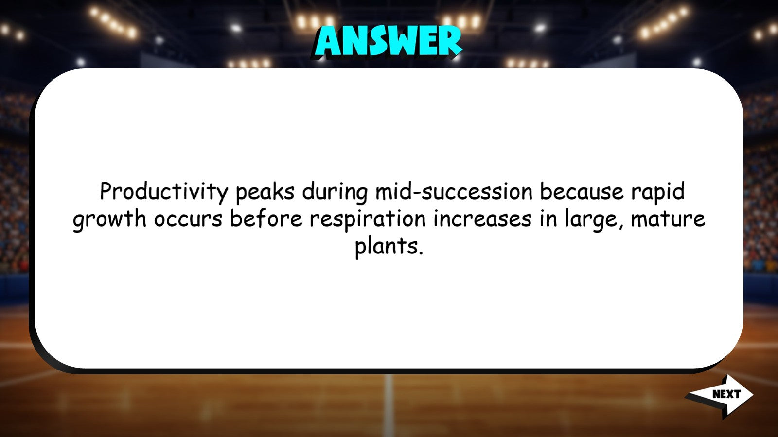 Ecological Succession TRASHKETBALL Science Game - No Prep AP Biology Review