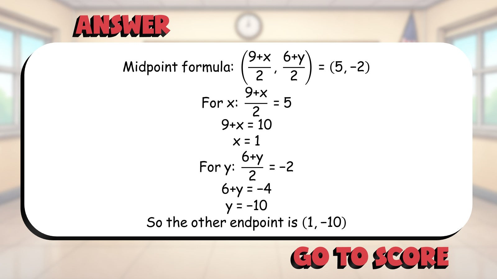 Midpoints and Bisectors BIG TERRIBLE GAME - No Prep Geometry Math Review