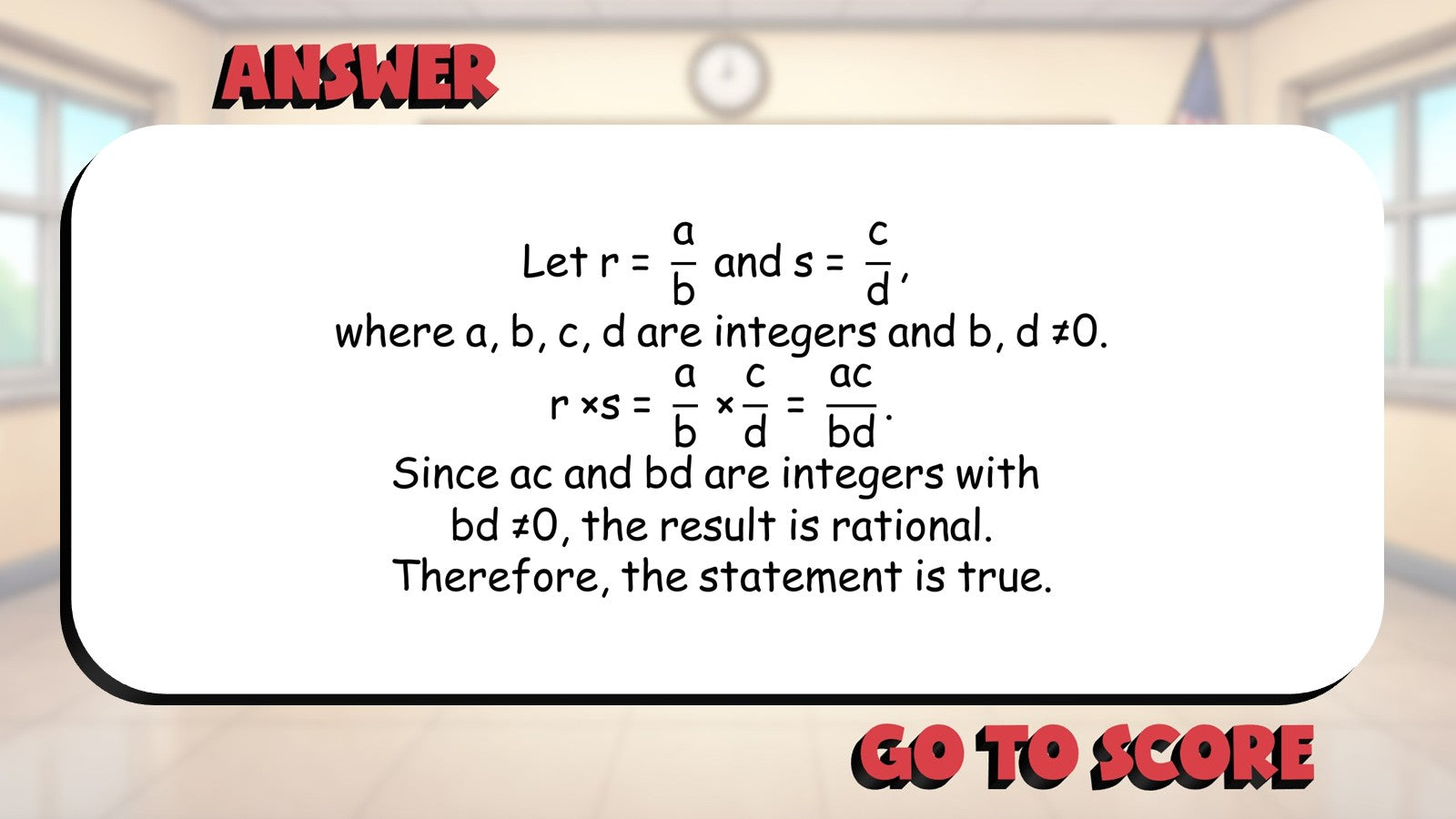 Sets of Numbers BIG TERRIBLE GAME - No Prep Algebra 1 Math Review Activity