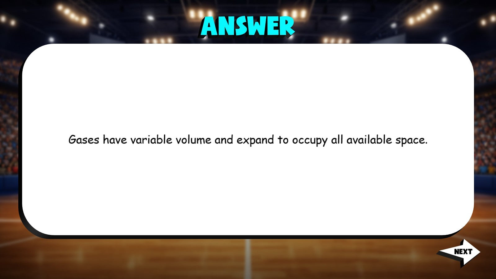 Gas Properties TRASHKETBALL Science Game - No Prep Chemistry Review Activity