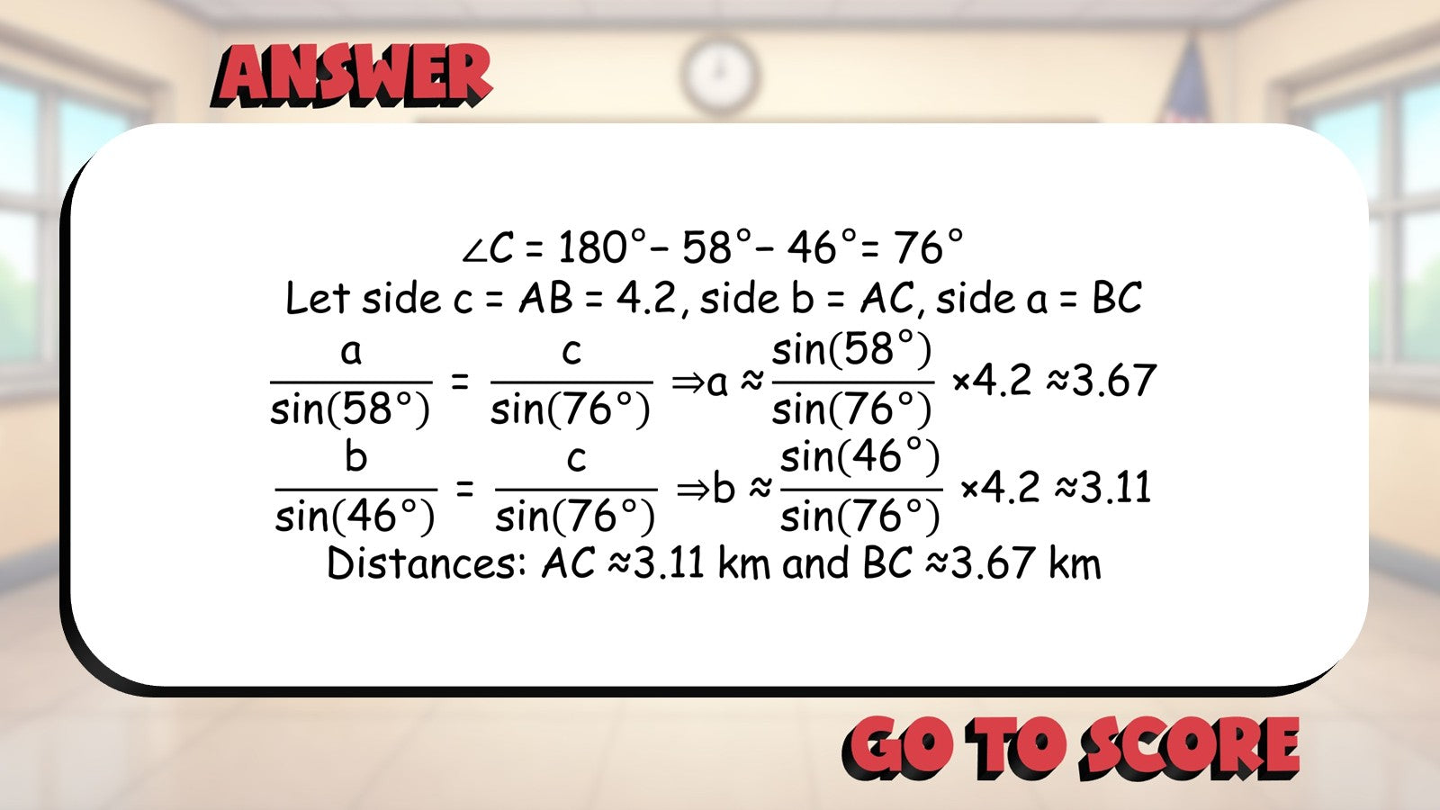 Law of Sines BIG TERRIBLE GAME - No Prep Algebra 2 Math Review Activity