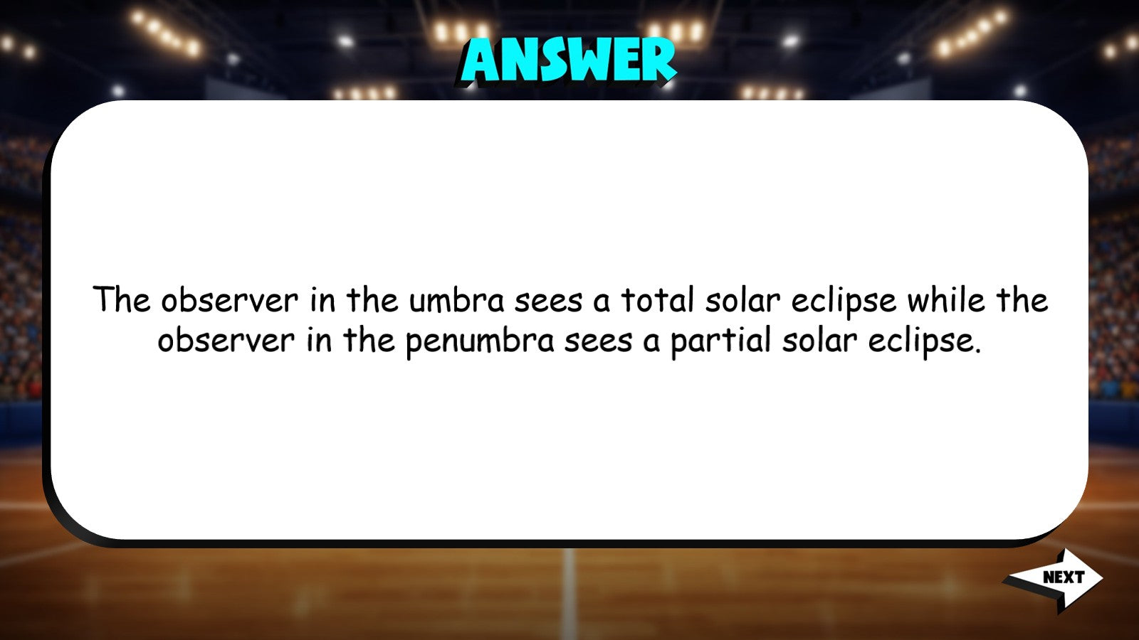 Eclipses TRASHKETBALL Game - No Prep Earth Science Review Activity