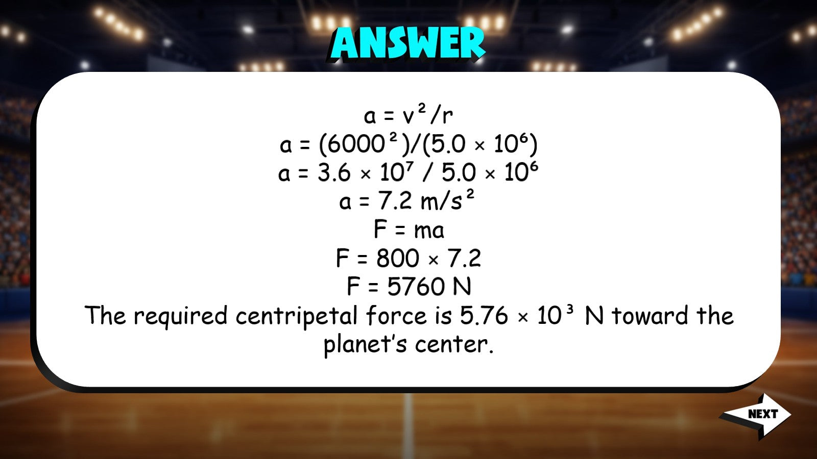 Circular Orbits TRASHKETBALL Science Game - No Prep Physics Review Activity