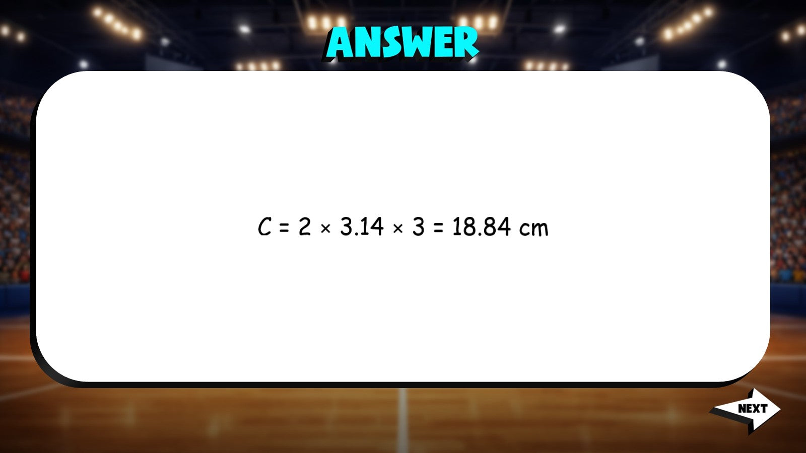 Area & Circumference Word Problems TRASHKETBALL Math Game - No Prep Grade 6