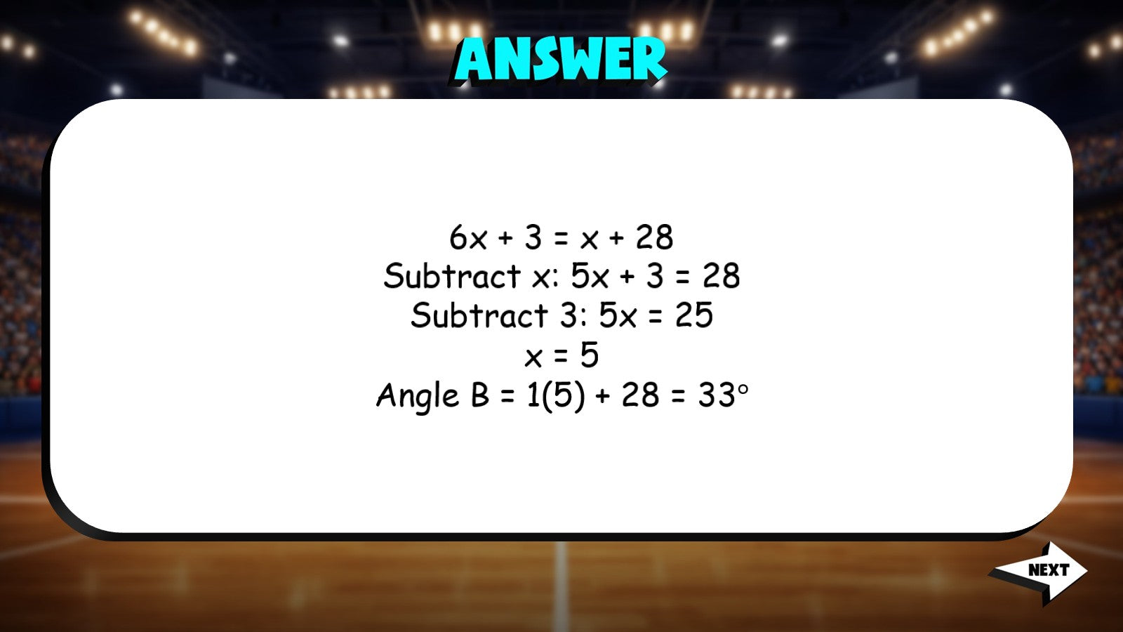 Using Facts About Vertical Angles TRASHKETBALL Math Game - No Prep Grade 7