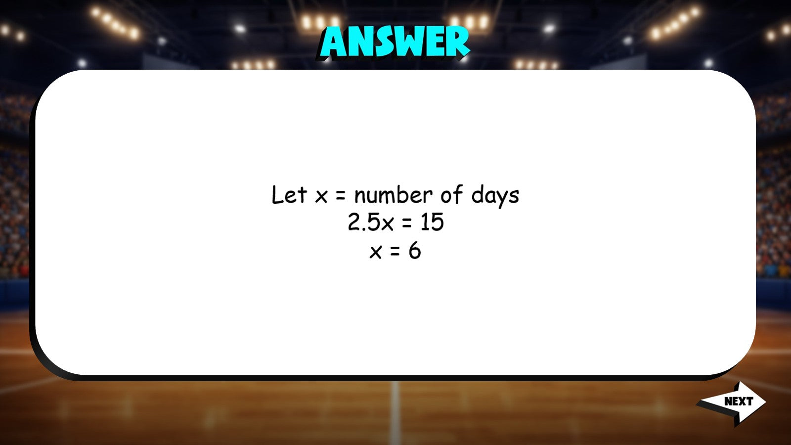 Equations Word Problems TRASHKETBALL Math Game - No Prep Grade 7 Review Activity