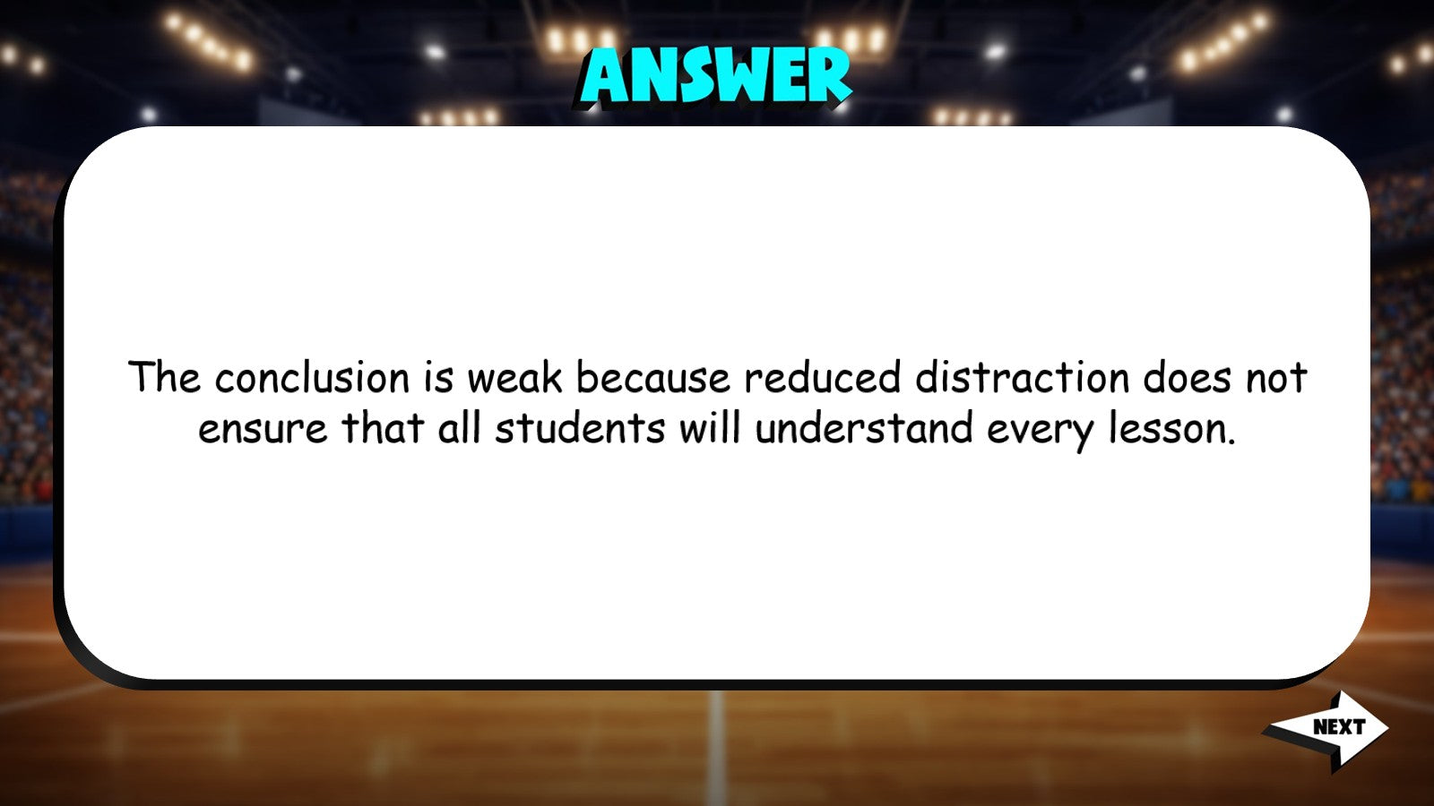 Evaluate the Soundness of Reasoning TRASHKETBALL ELA Game - No Prep Grade 9