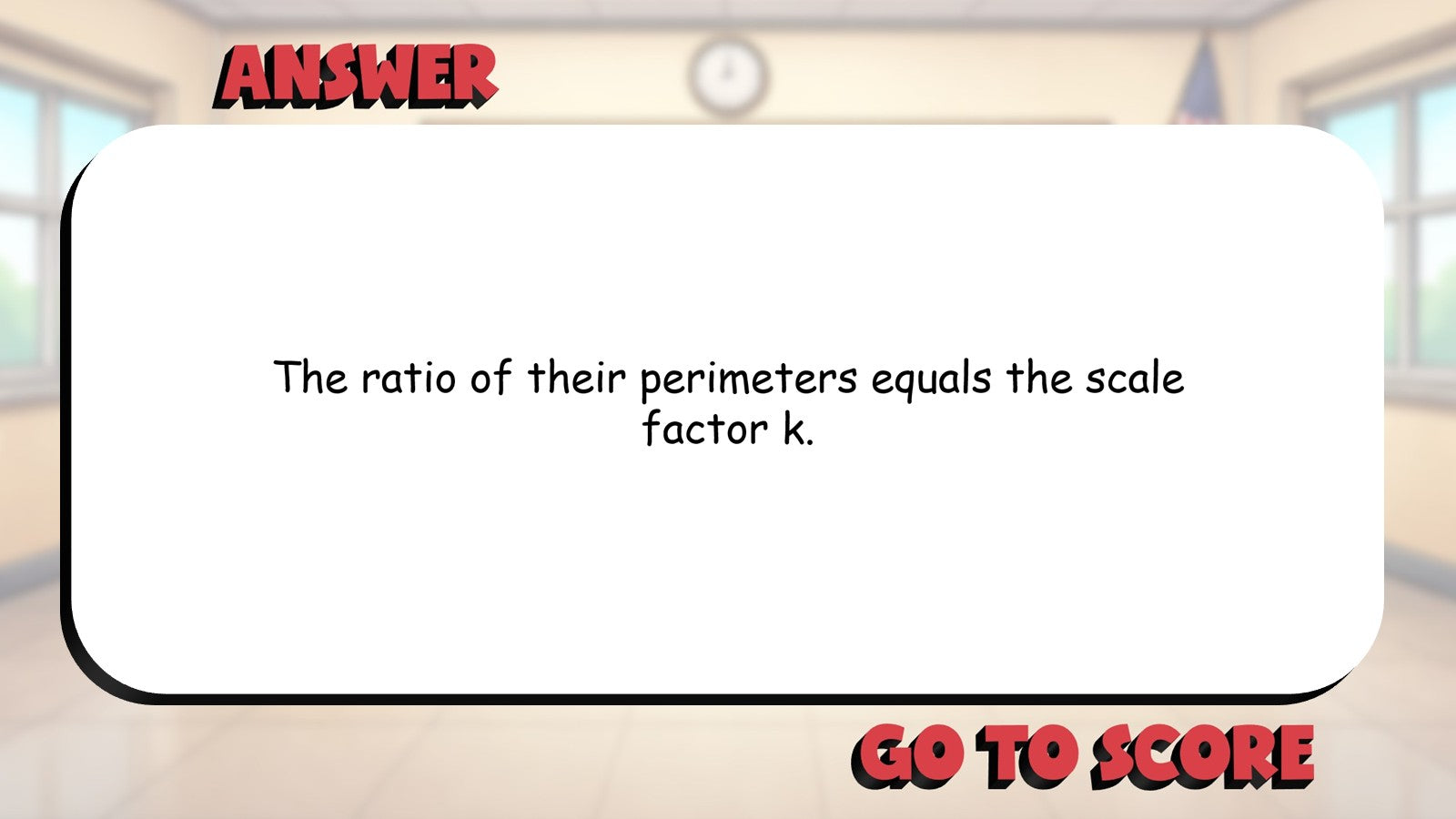 Intro Similarity via Dilations BIG TERRIBLE GAME - No Prep Geometry Math Review