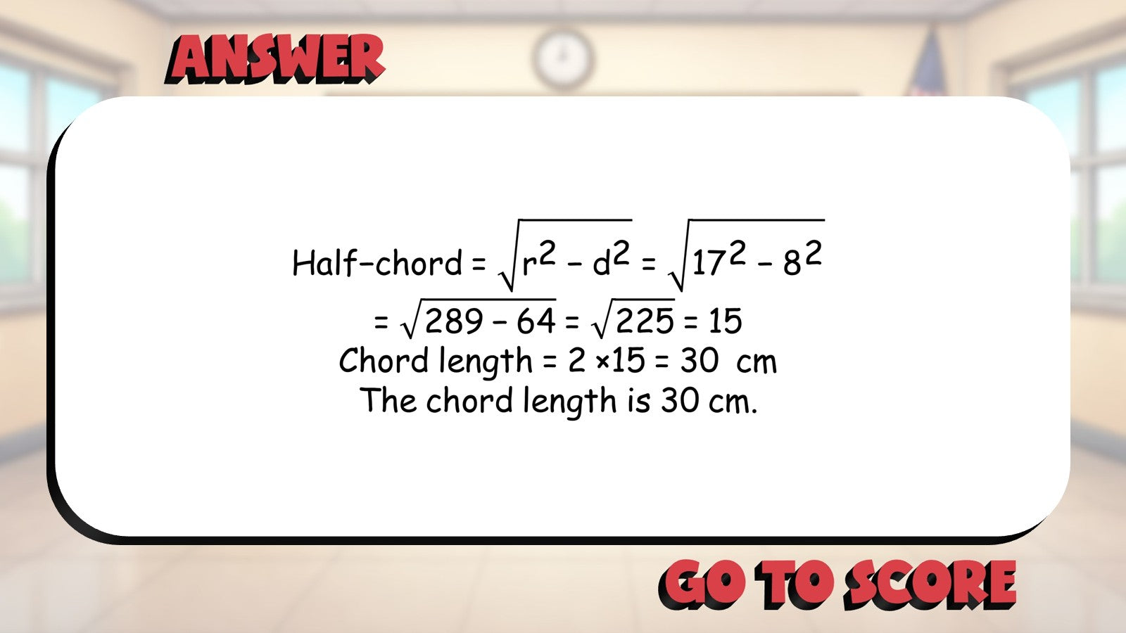 Circle Vocabulary and Basics BIG TERRIBLE GAME - No Prep Geometry Math Review