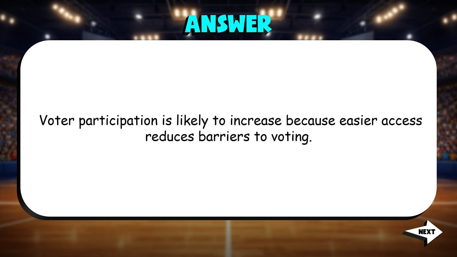 Voting & Elections TRASHKETBALL Socials Game - No Prep Grade 5 Review Activity