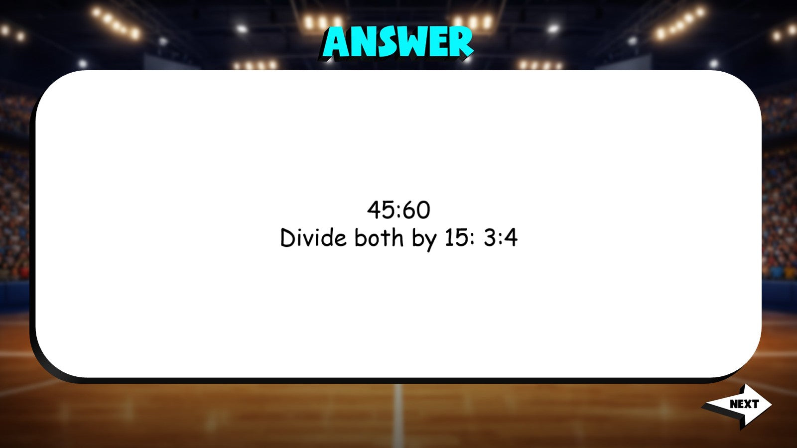 Simplifying Ratios TRASHKETBALL Math Game - No Prep Grade 6 Review Activity