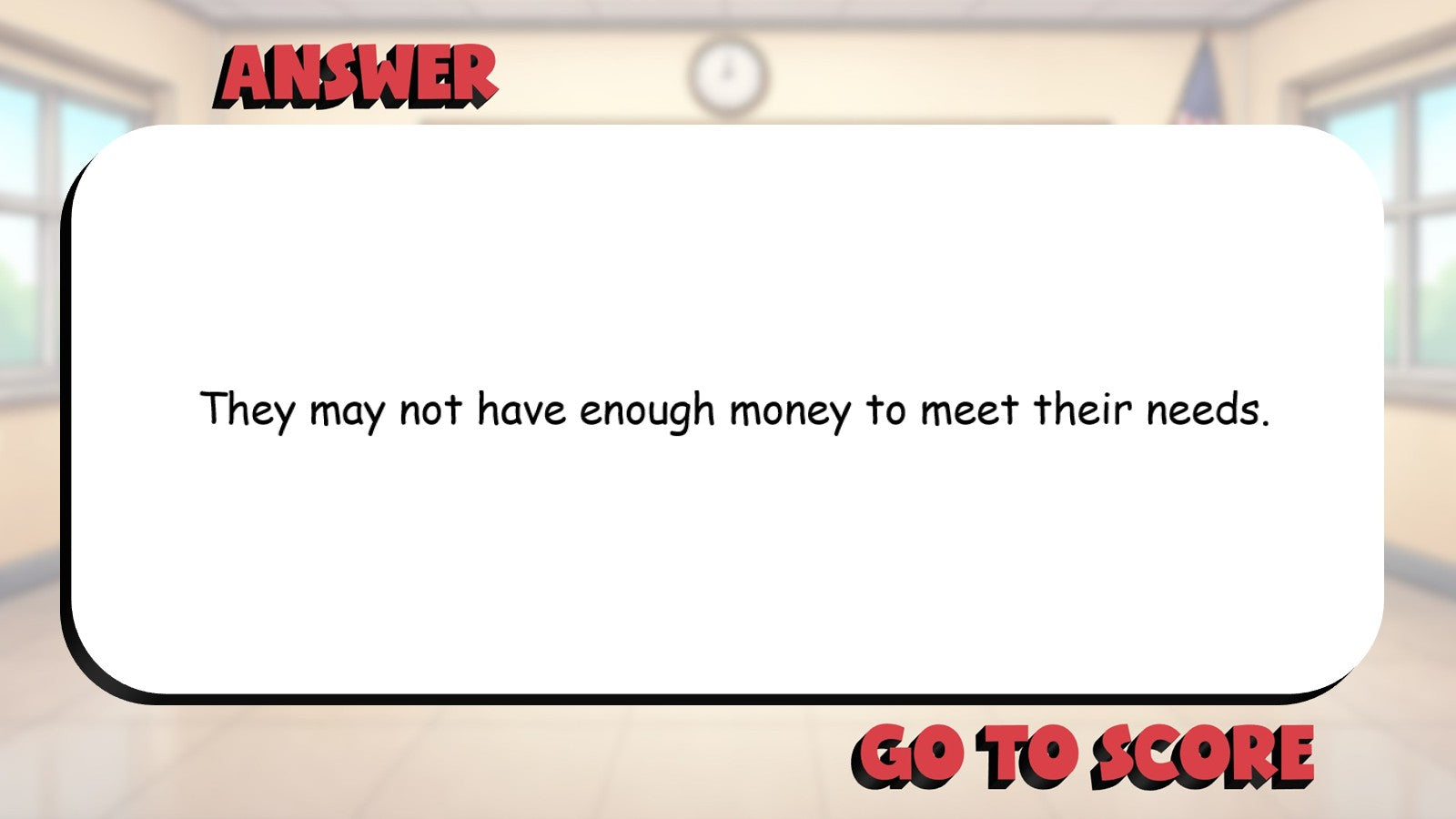 Needs, Wants, & Scarcity BIG TERRIBLE GAME - No Prep Grade 3 Socials Review