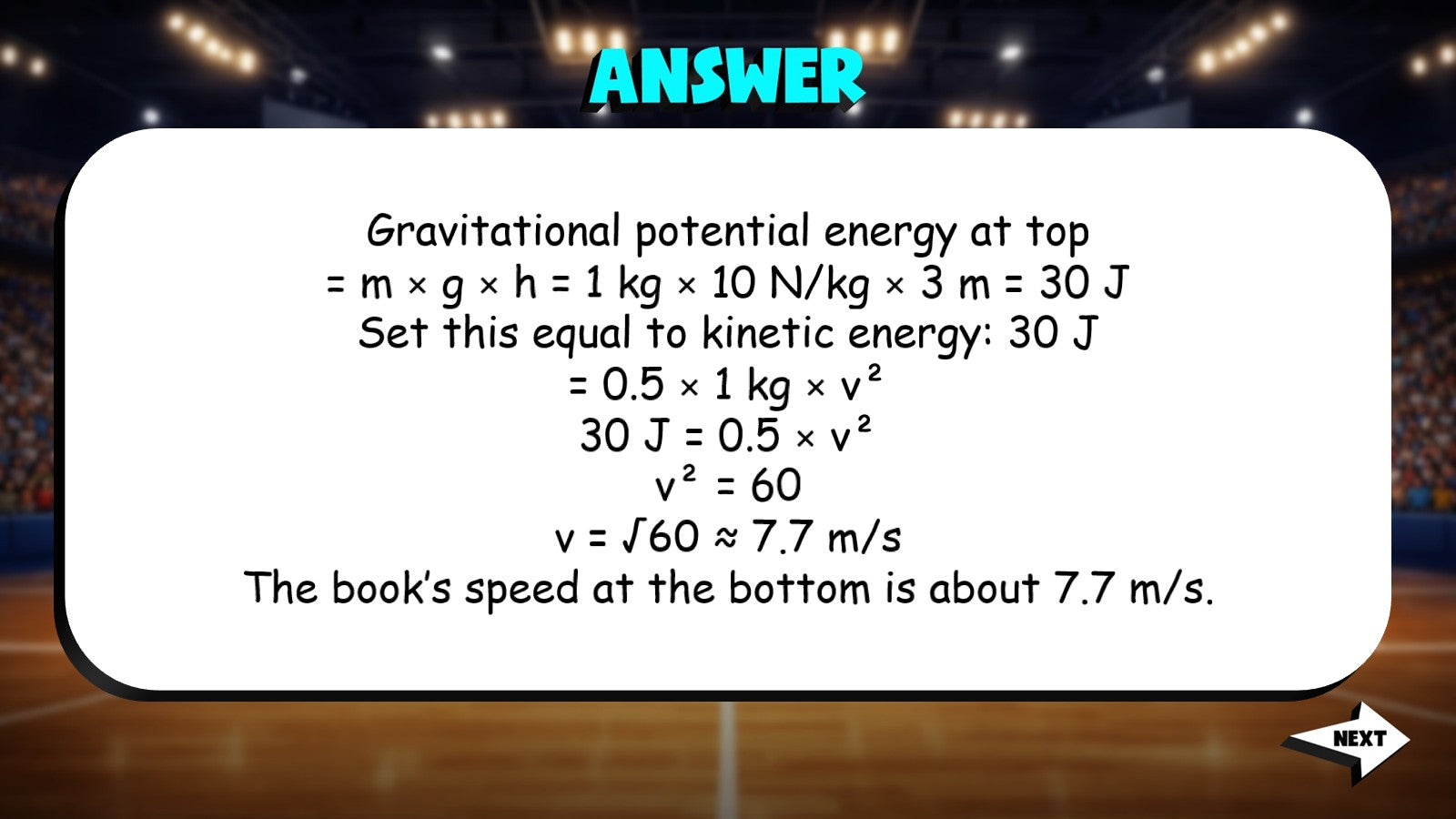 Law of Conservation of Energy TRASHKETBALL Science Game - No Prep Grade 7 Review