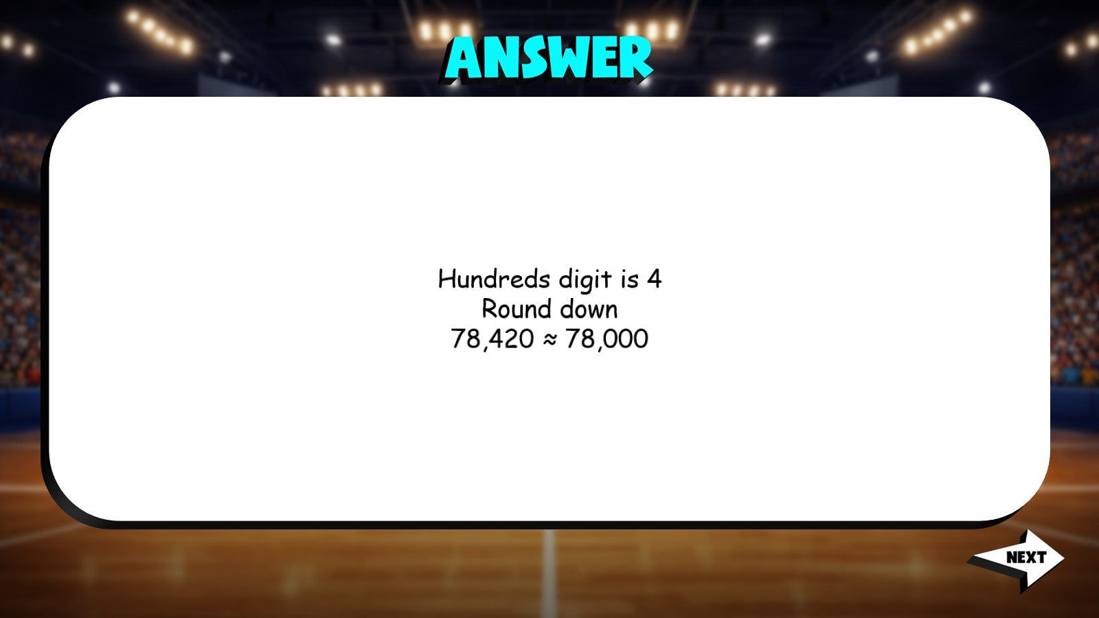 Rounding Multi Digit Numbers TRASHKETBALL Math Game - No Prep Grade 4 Review