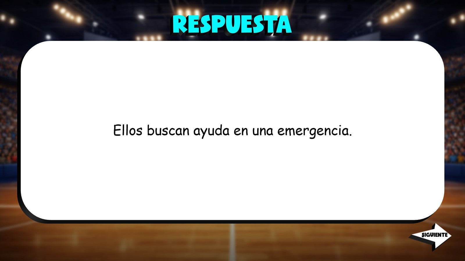 Fill In The Verb - Medical Situations TRASHKETBALL Spanish Game - No Prep