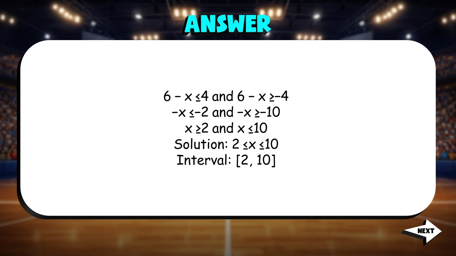 Absolute Value Inequalities TRASHKETBALL Math Game - No Prep Algebra 1 Review