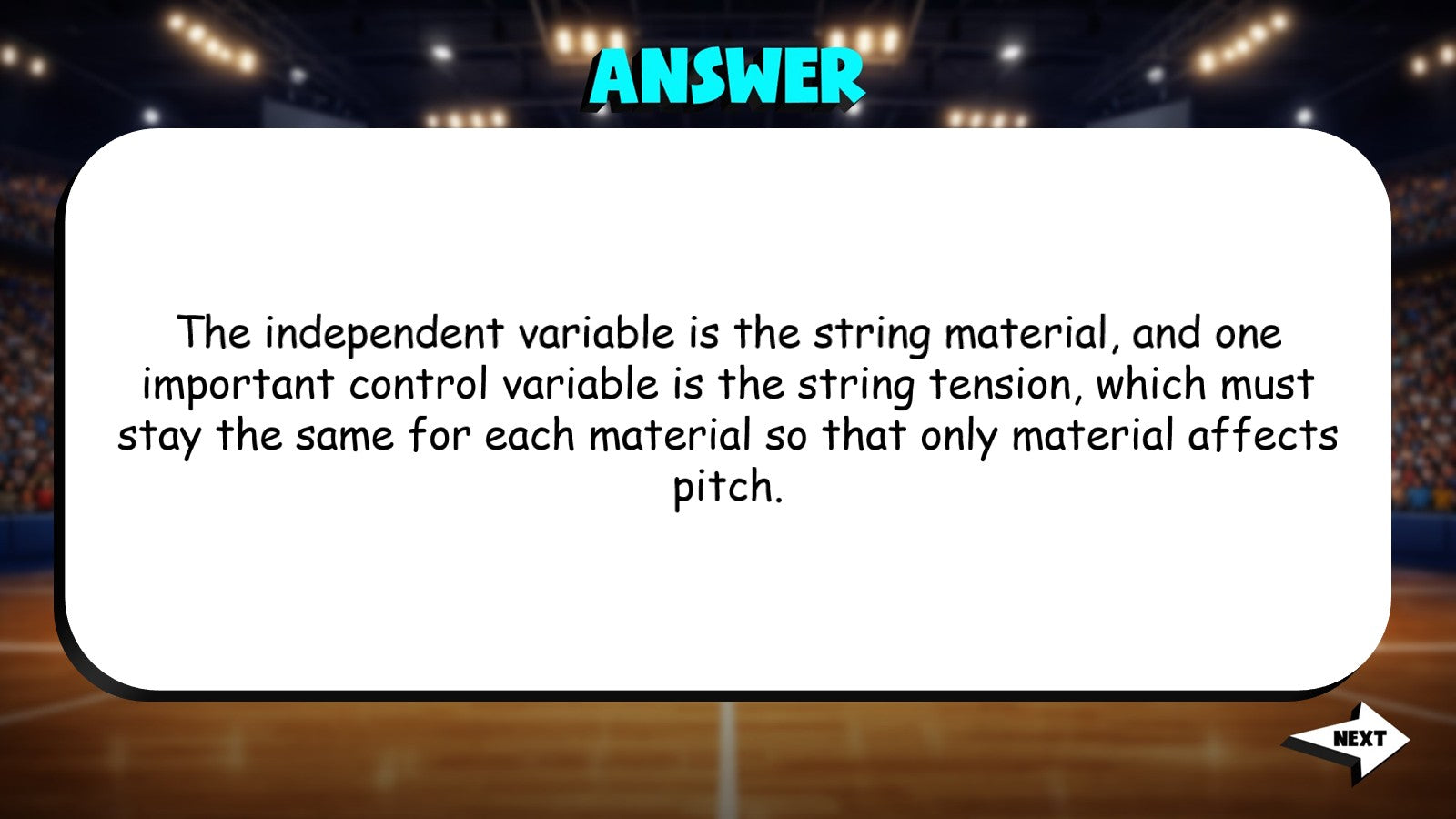 Sound Waves TRASHKETBALL Science Game - No Prep Grade 8 Review Activity