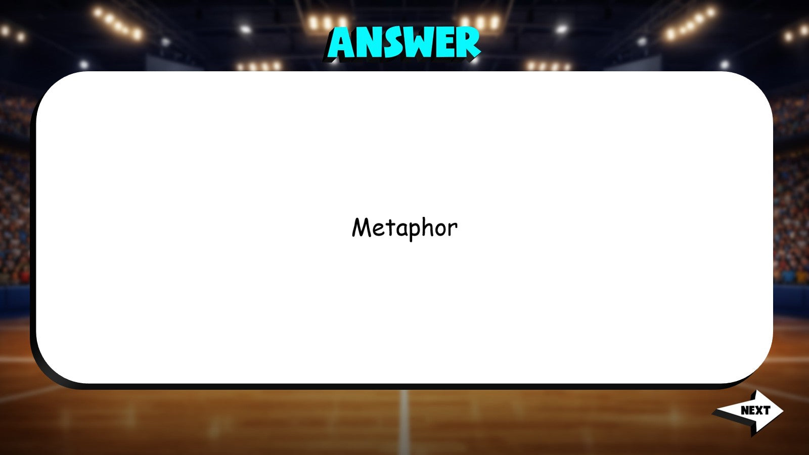 Figurative Language, Similes & Metaphors TRASHKETBALL ELA Game - No Prep Grade 4