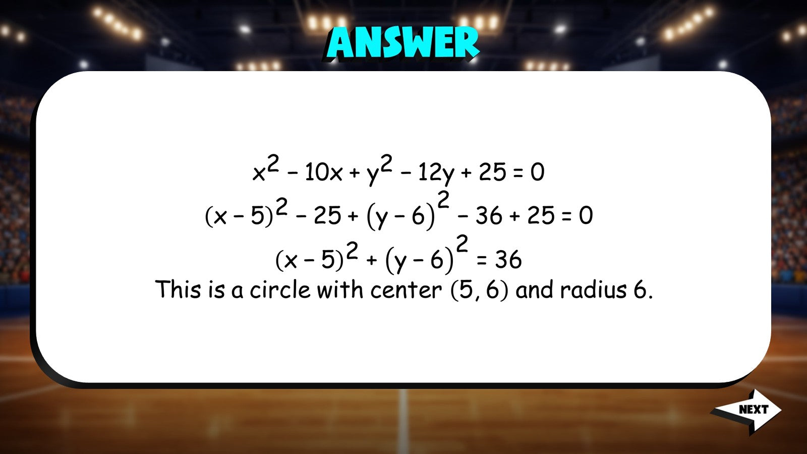 Identifying Conics TRASHKETBALL Math Game - No Prep Algebra 2 Review Activity