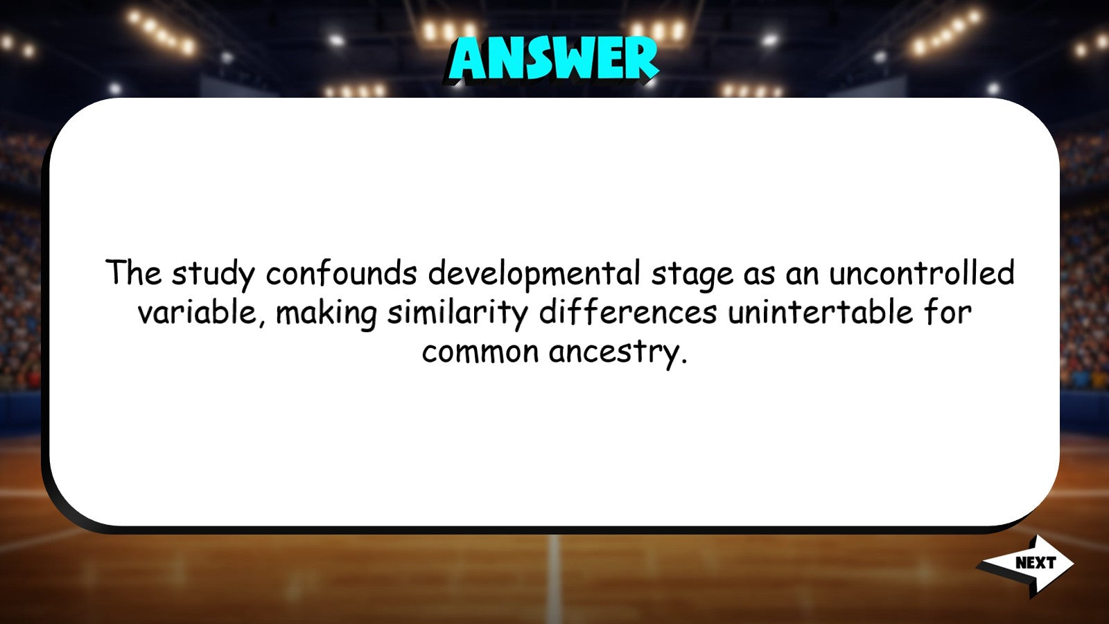 Embryology Evidence TRASHKETBALL Science Game - No Prep AP Biology Review