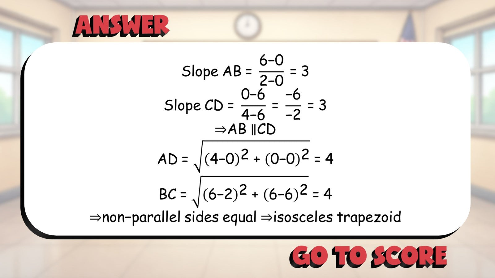 Using Distance Midpoint & Slope BIG TERRIBLE GAME - No Prep Geometry Math Review
