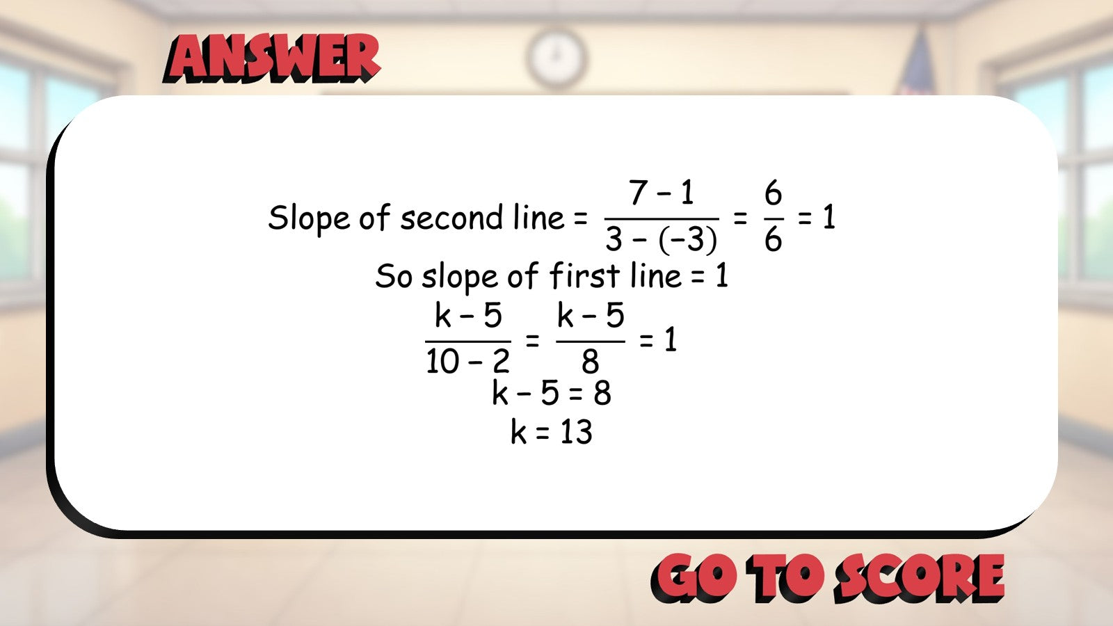 Coordinate Slope Formula BIG TERRIBLE GAME - No Prep Geometry Math Review