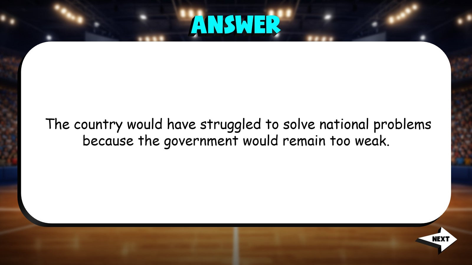 What Was the Constitutional Convention TRASHKETBALL Socials Game - Grade 4