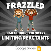 Limiting Reactants FRAZZLED Science Game - No Prep Chemistry Review Activity
